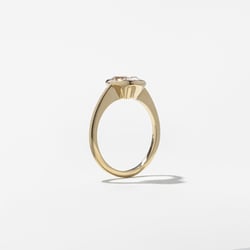 Bailey Emerald-Cut Solitaire in 18k Yellow Gold – view 5 thumbnail