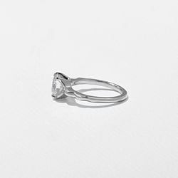 Sloan Round in 14k White Gold – view 3 thumbnail