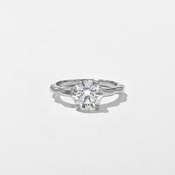 Sloan Round in 14k White Gold thumbnail