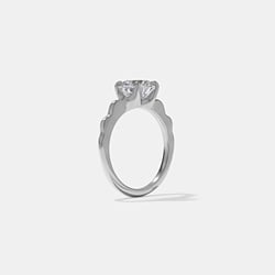 Sloan Round in 14k White Gold – view 5 thumbnail