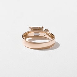 Henri Emerald-Cut in 14k Rose Gold – view 4 thumbnail