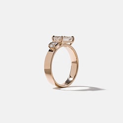 Henri Emerald-Cut in 14k Rose Gold – view 5 thumbnail