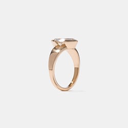 Lou Oval in 14k Rose Gold – view 5 thumbnail