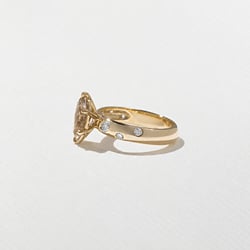 Skylar Champagne Diamond in 18k Yellow Gold – view 3 thumbnail