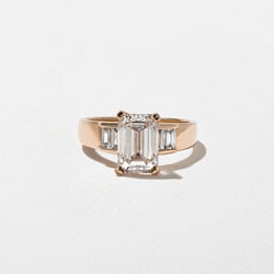 Nova Emerald-Cut in 14k Rose Gold thumbnail