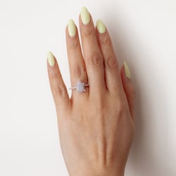 Grace Pear Solitaire in Resin thumbnail