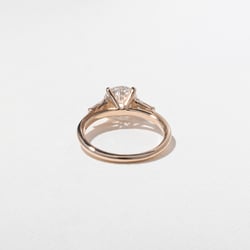 Eve Round in 14k Rose Gold – view 4 thumbnail