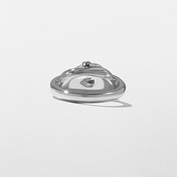Gaia Pear in 14k White Gold – view 4 thumbnail