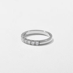 Camellia in 14k White Gold – view 2 thumbnail