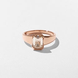 Lou Champagne Diamond in 14k Rose Gold – view 2 thumbnail