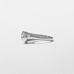 Gaia Cushion-Cut in 18k White Gold – view 3 thumbnail