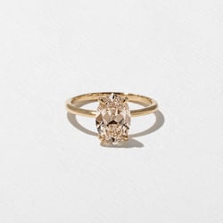 Grace Champagne Diamond in 18k Yellow Gold thumbnail