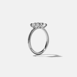 Vivi Marquise and Round in 18k White Gold – view 5 thumbnail
