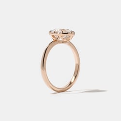Daphne Antique Cushion in 14k Rose Gold – view 5 thumbnail
