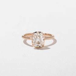 Daphne Antique Cushion in 14k Rose Gold thumbnail