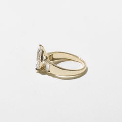 Nova Pear in 14k Yellow Gold – view 3 thumbnail