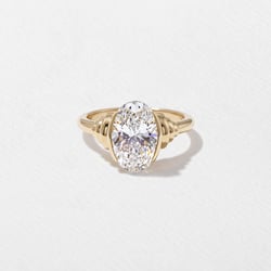 Monet Oval in 14k Yellow Gold thumbnail