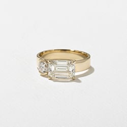 Henri Grand Emerald-Cut in 14k Yellow Gold – view 2 thumbnail