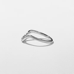 Rae with Pavé in 18k White Gold – view 2 thumbnail