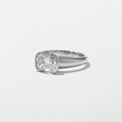 Esme Antique Cushion in 14k White Gold – view 2 thumbnail