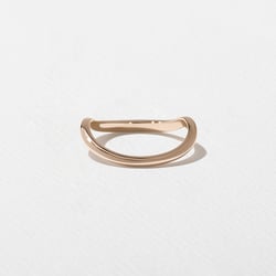 Coral with Pavé in 14k Rose Gold – view 4 thumbnail