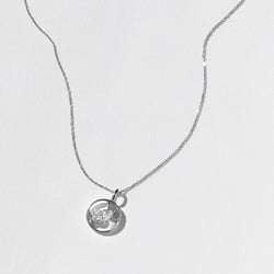 Cairo Marquise Diamond Pendant in 14k White Gold – view 2 thumbnail