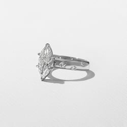 Skylar Marquise in Platinum – view 2 thumbnail