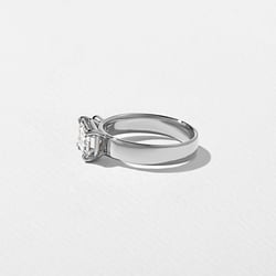 Henri Emerald-Cut in Platinum – view 3 thumbnail