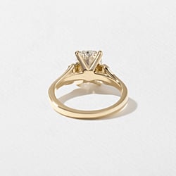 Cleo Cushion in 14k Yellow Gold – view 4 thumbnail