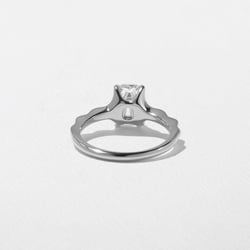 Sloan Antique Cushion in 14k White Gold – view 4 thumbnail