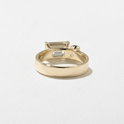 Henri Grand Emerald-Cut in 18k Yellow Gold – view 4 thumbnail