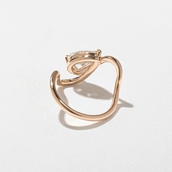 Stella Grand Pear in 14k Rose Gold – view 4 thumbnail