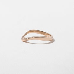 Diamond Dip in 14k Rose Gold – view 2 thumbnail