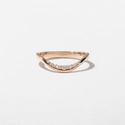 Diamond Dip in 14k Rose Gold thumbnail