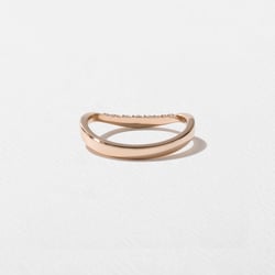 Diamond Dip in 14k Rose Gold – view 3 thumbnail