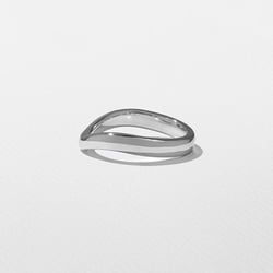 Swan in 14k White Gold – view 2 thumbnail