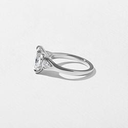Cleo Cushion in 14k White Gold – view 3 thumbnail
