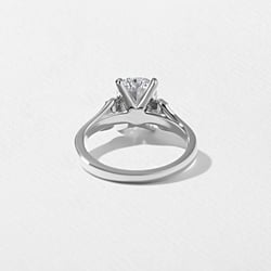 Cleo Cushion in 14k White Gold – view 4 thumbnail