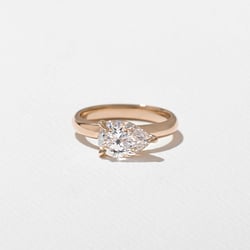 James Pear in 14k Rose Gold thumbnail