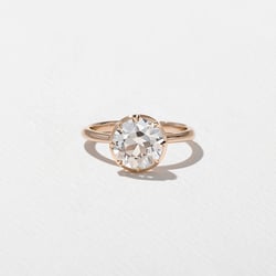 Daphne Antique Round in 14k Rose Gold thumbnail