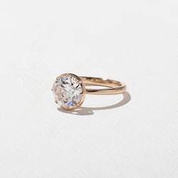 Daphne Antique Round in 14k Rose Gold – view 2 thumbnail