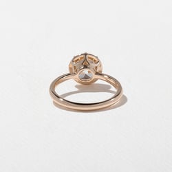 Daphne Antique Round in 14k Rose Gold – view 4 thumbnail