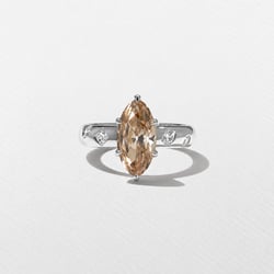 Skylar Champagne Diamond in Platinum thumbnail