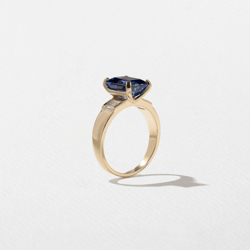 Nova Sapphire Emerald-Cut in 14k Yellow Gold – view 5 thumbnail