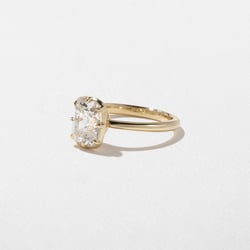 Daphne Antique Cushion in 14k Yellow Gold – view 2 thumbnail
