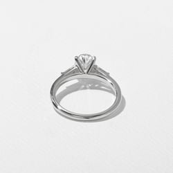 Eve Oval in 14k White Gold – view 4 thumbnail