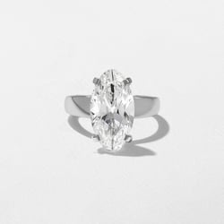 Nova Antique Oval in 18k White Gold thumbnail