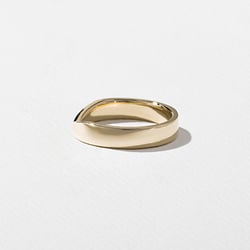 Notch Thin in 14k Yellow Gold – view 2 thumbnail