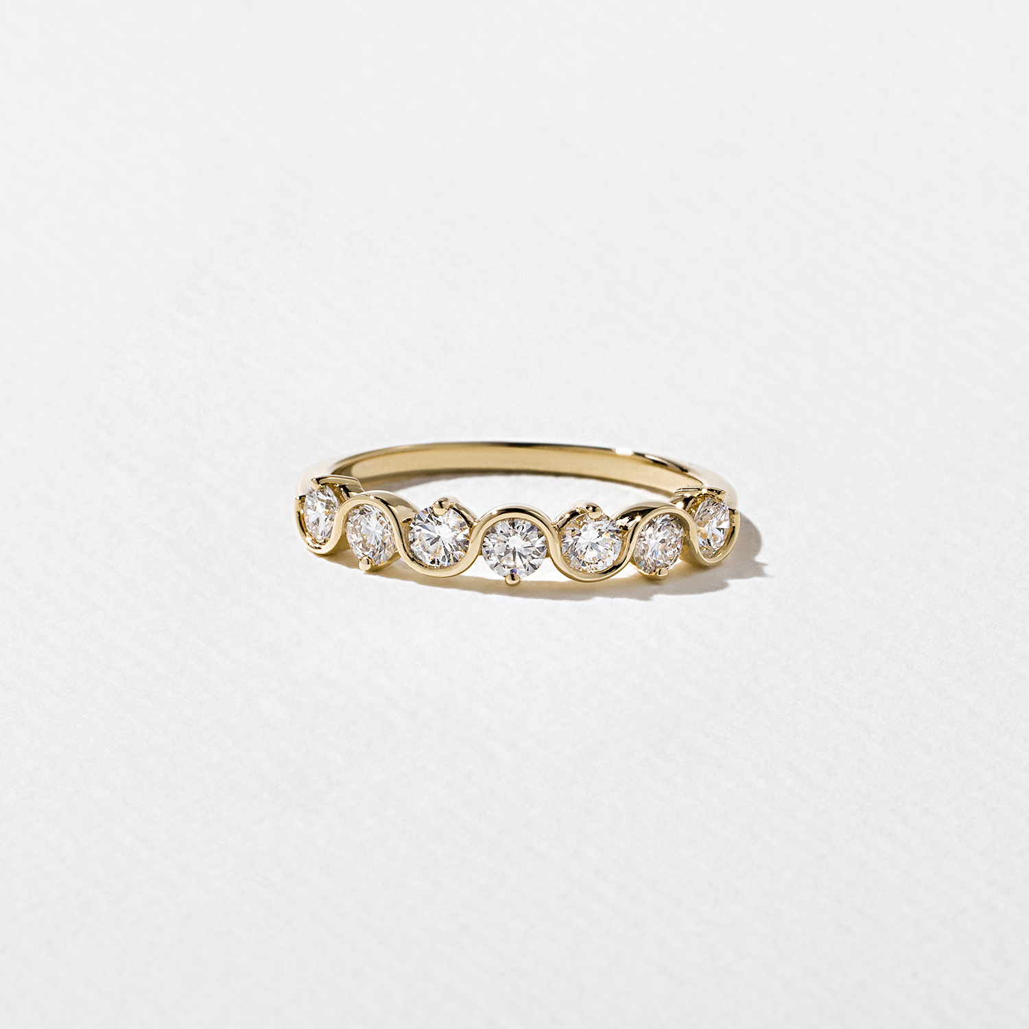 Wave in 14k Yellow Gold