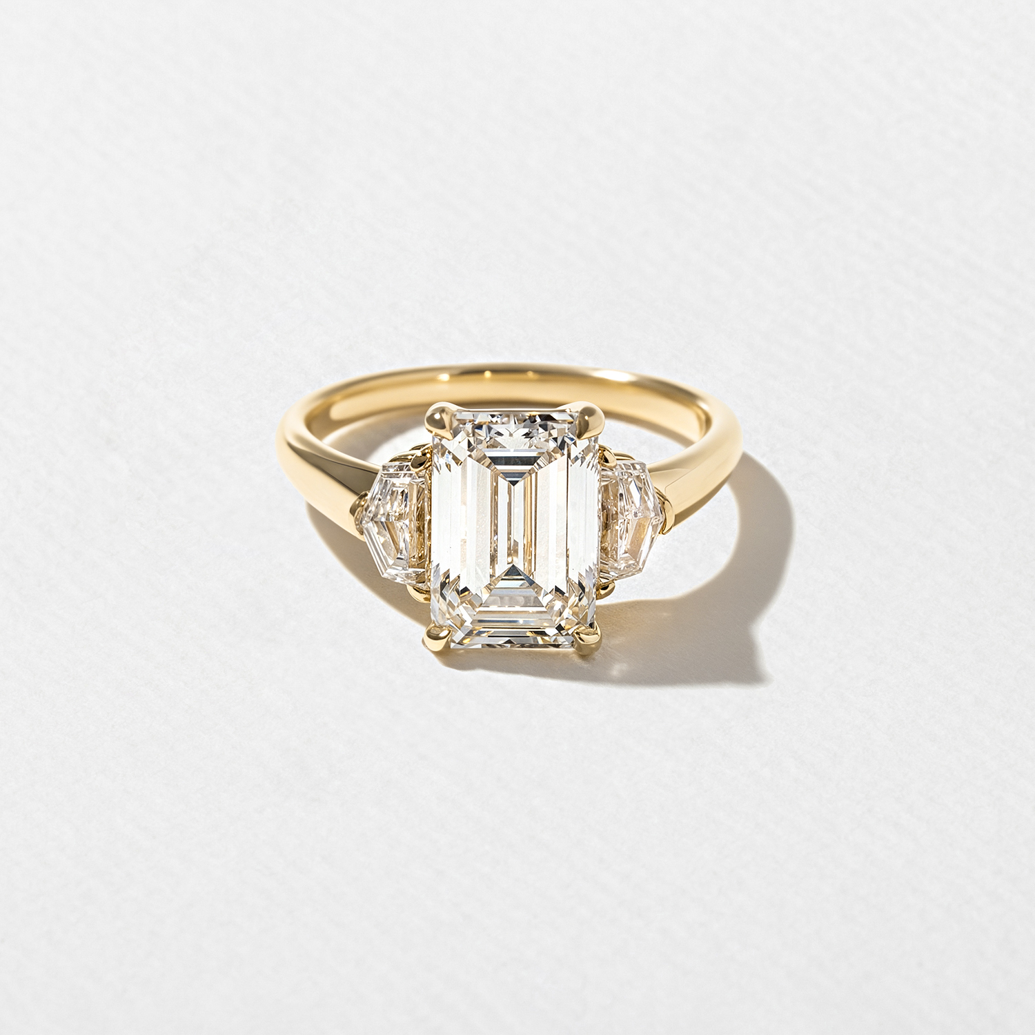 Blair Emerald-Cut in 14k Yellow Gold